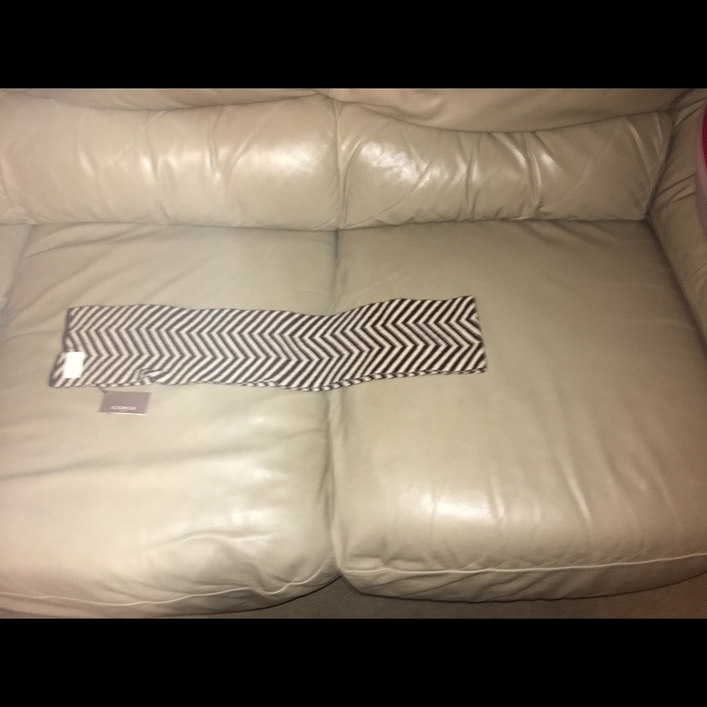 NWT Coach Wool Scarf